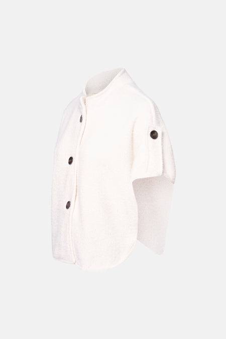 Cardigan Ecru - Terra di Siena