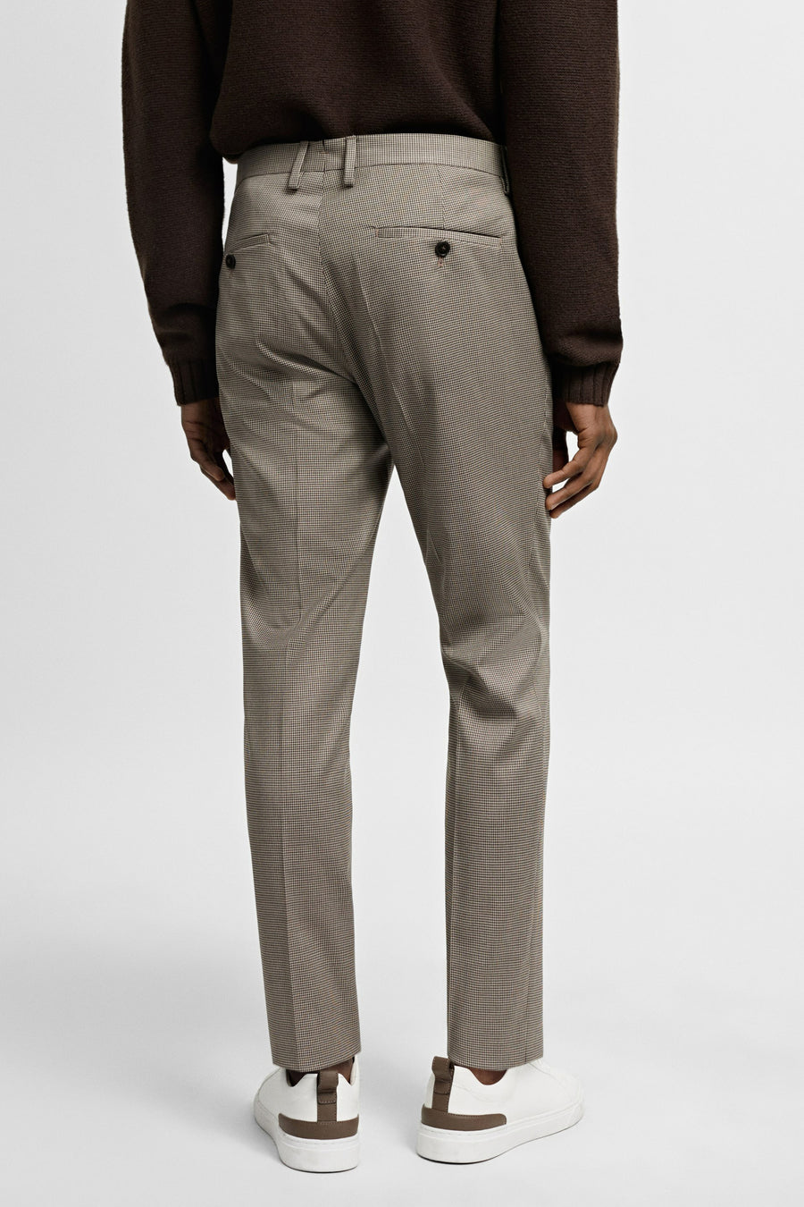 Kostuumbroek Beige - Mango
