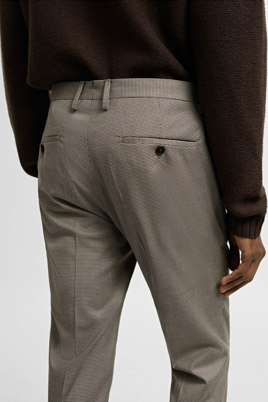 Kostuumbroek Beige - Mango