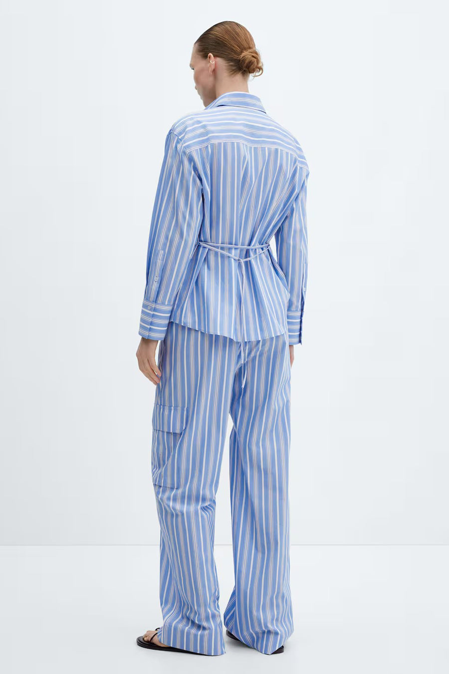 Hemd (lange mouwen) Blauw - Mango