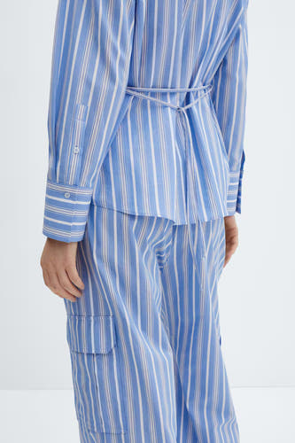Hemd (lange mouwen) Blauw - Mango