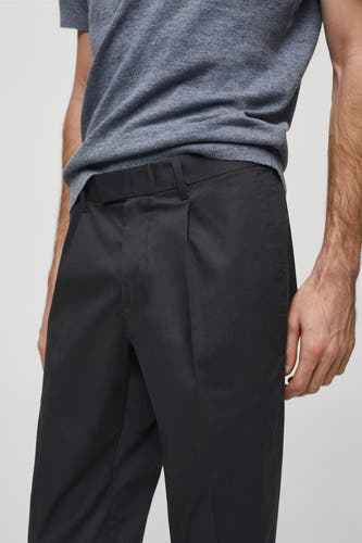 Kostuumbroek Blauw - Mango