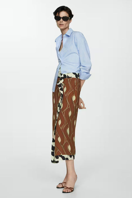 Rok 3/4 Bruin - Mango