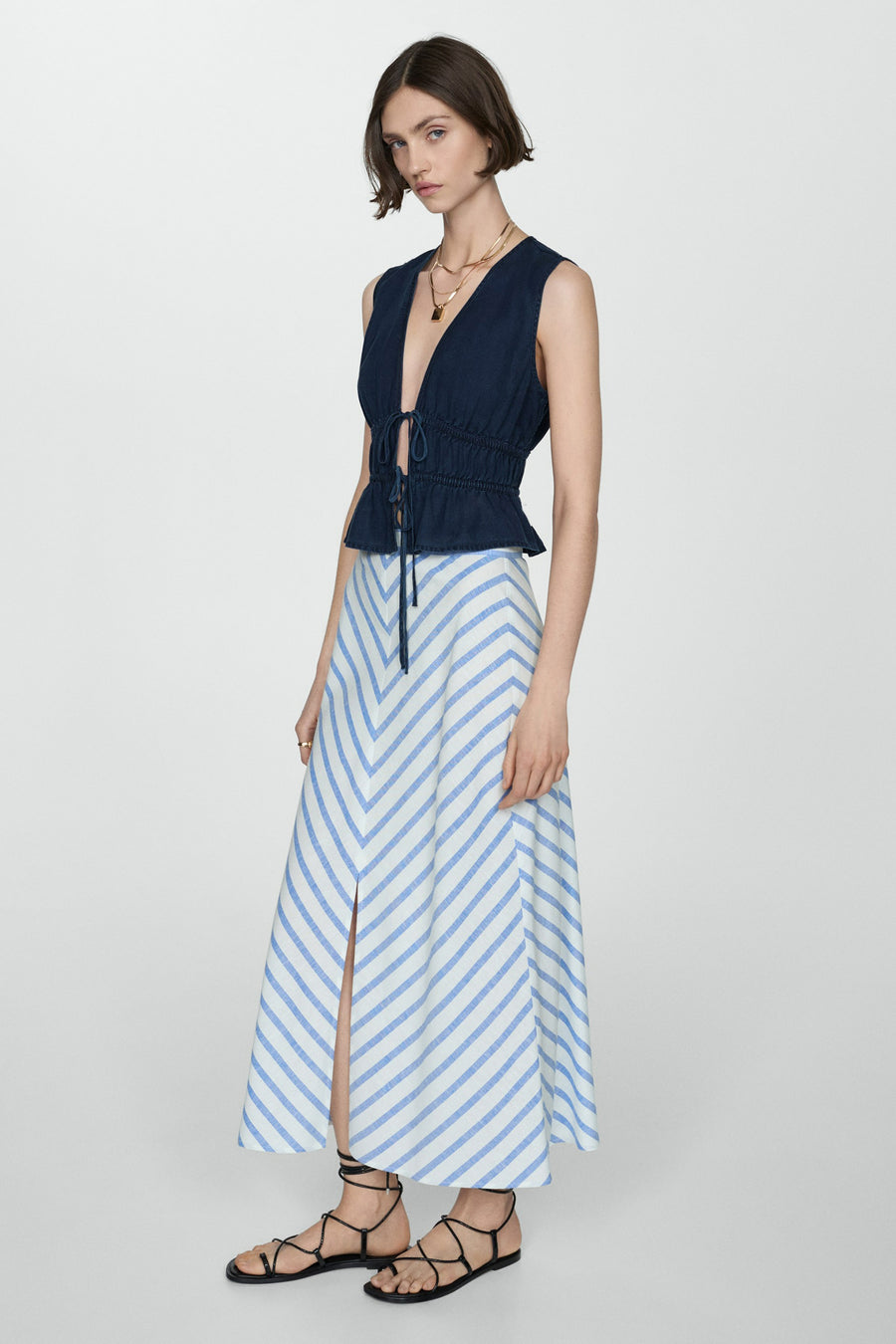 Blazer Blauw - Mango