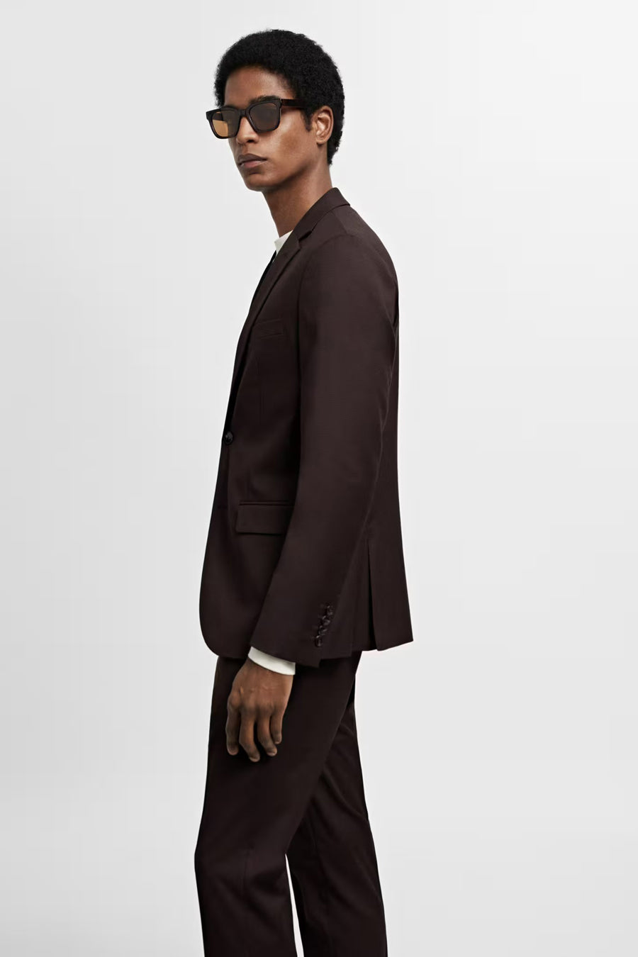 Gilet Bordeaux - Mango