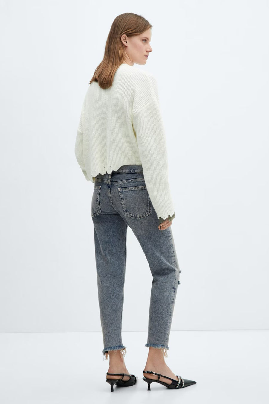 Mom Jeans Denim - Mango