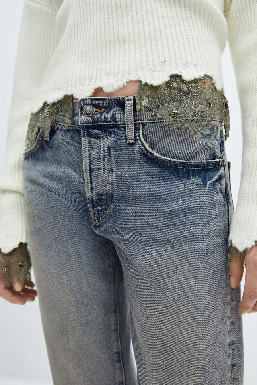 Mom Jeans Denim - Mango