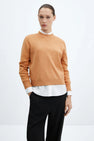 Pull col O Brun - Mango