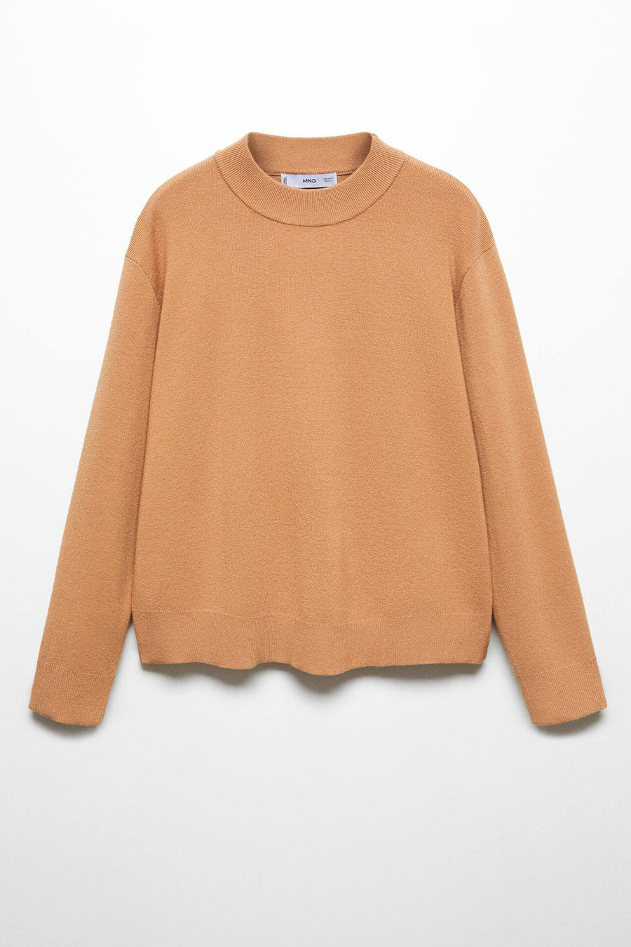 Trui met ronde hals Bruin - Mango