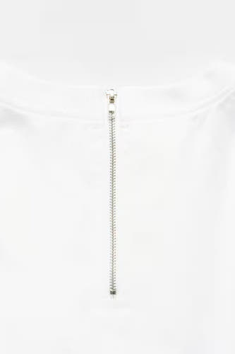Blouse (korte mouwen) Wit - Mango