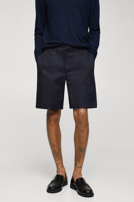 Short Blauw - Mango