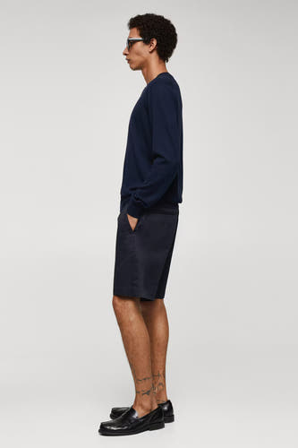 Short Blauw - Mango