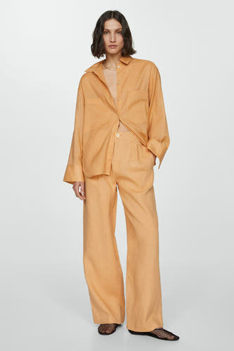 Hemd (lange mouwen) Oranje - Mango