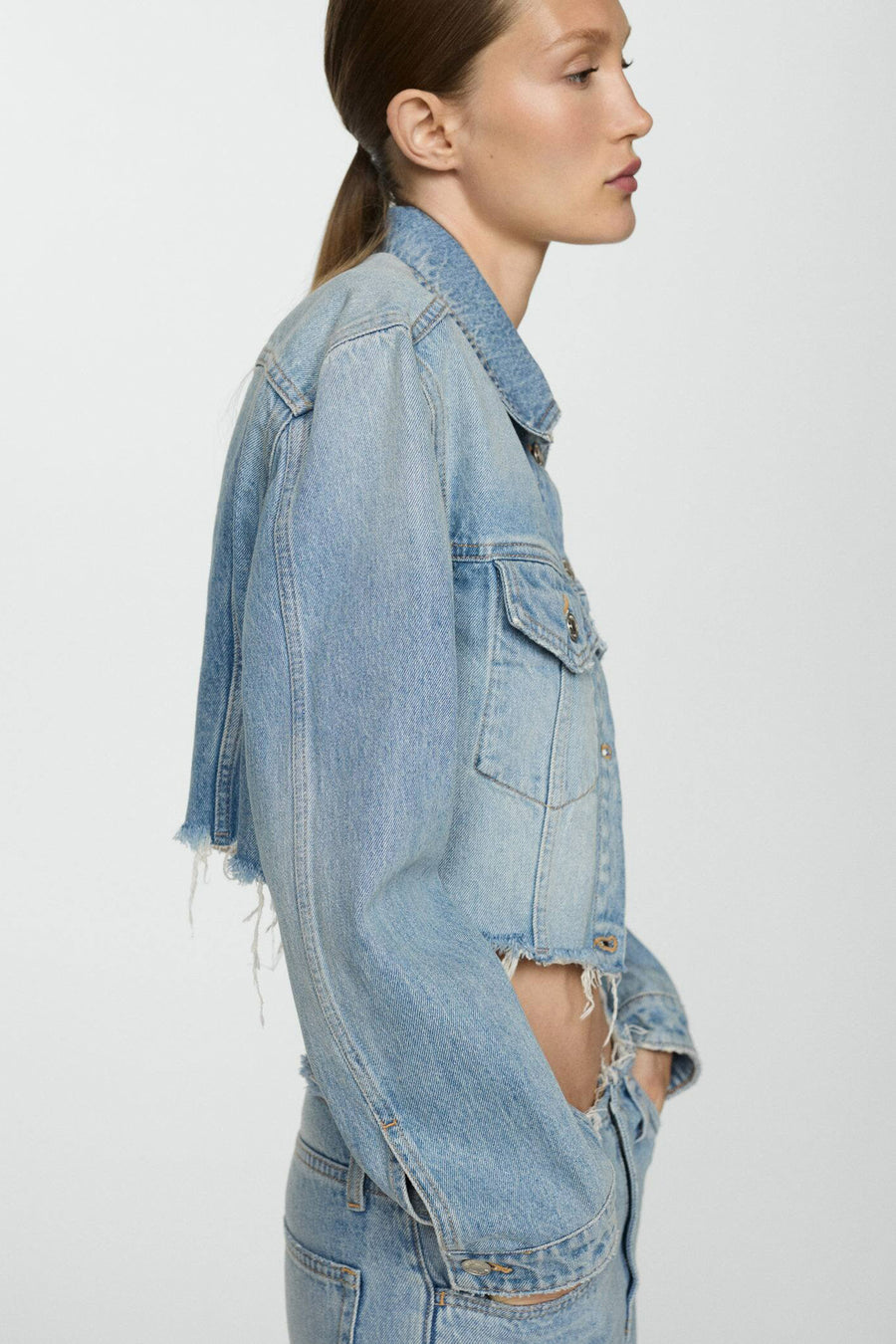 Jeansjas Denim - Mango
