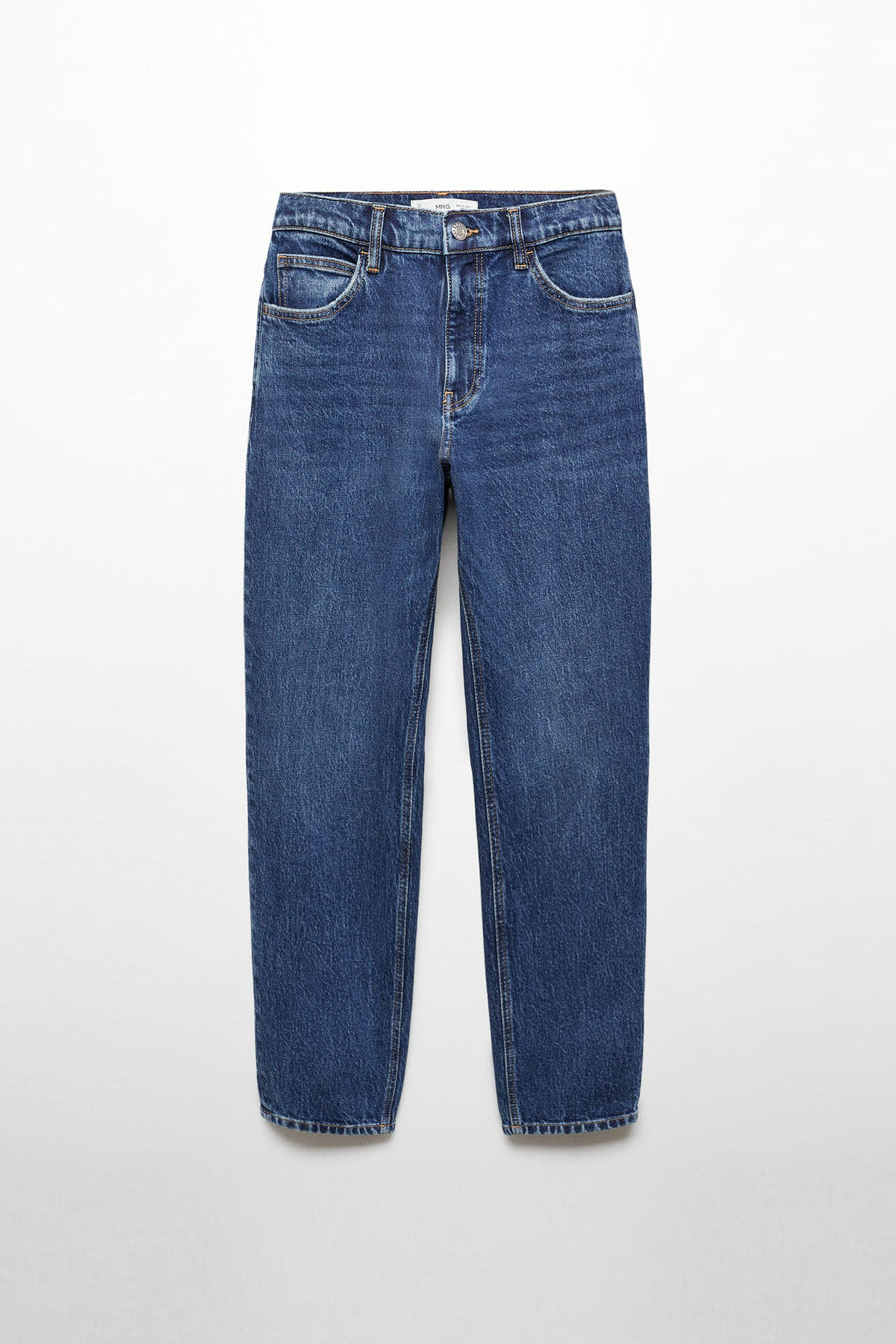 Mom Jeans Dark blue denim - Mango