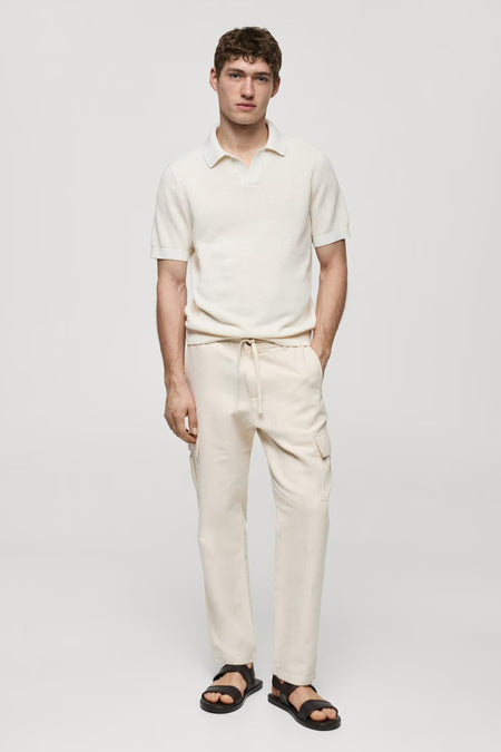 Broek Ecru - Mango
