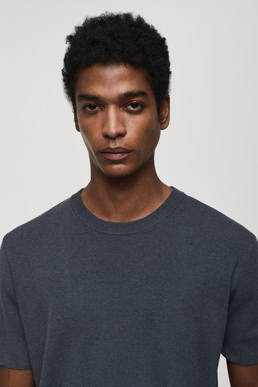 T-shirt (korte mouwen) Blauw - Mango
