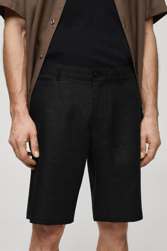 Short Zwart - Mango