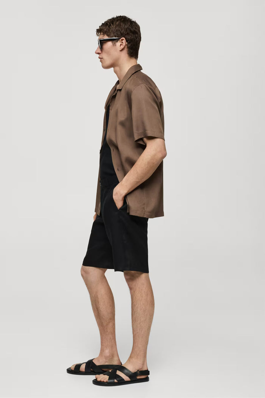 Short Zwart - Mango