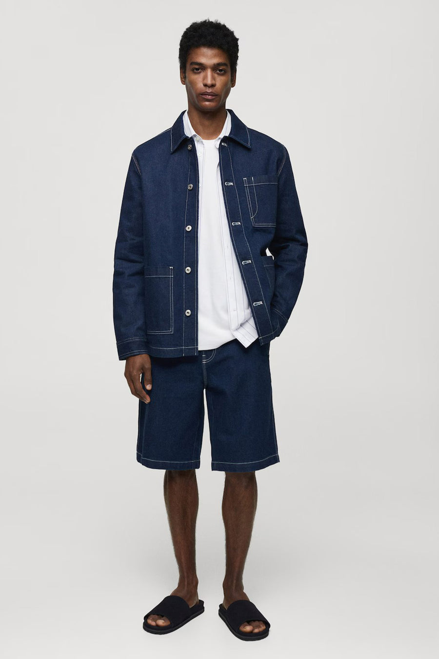 Jeansjas Denim - Mango