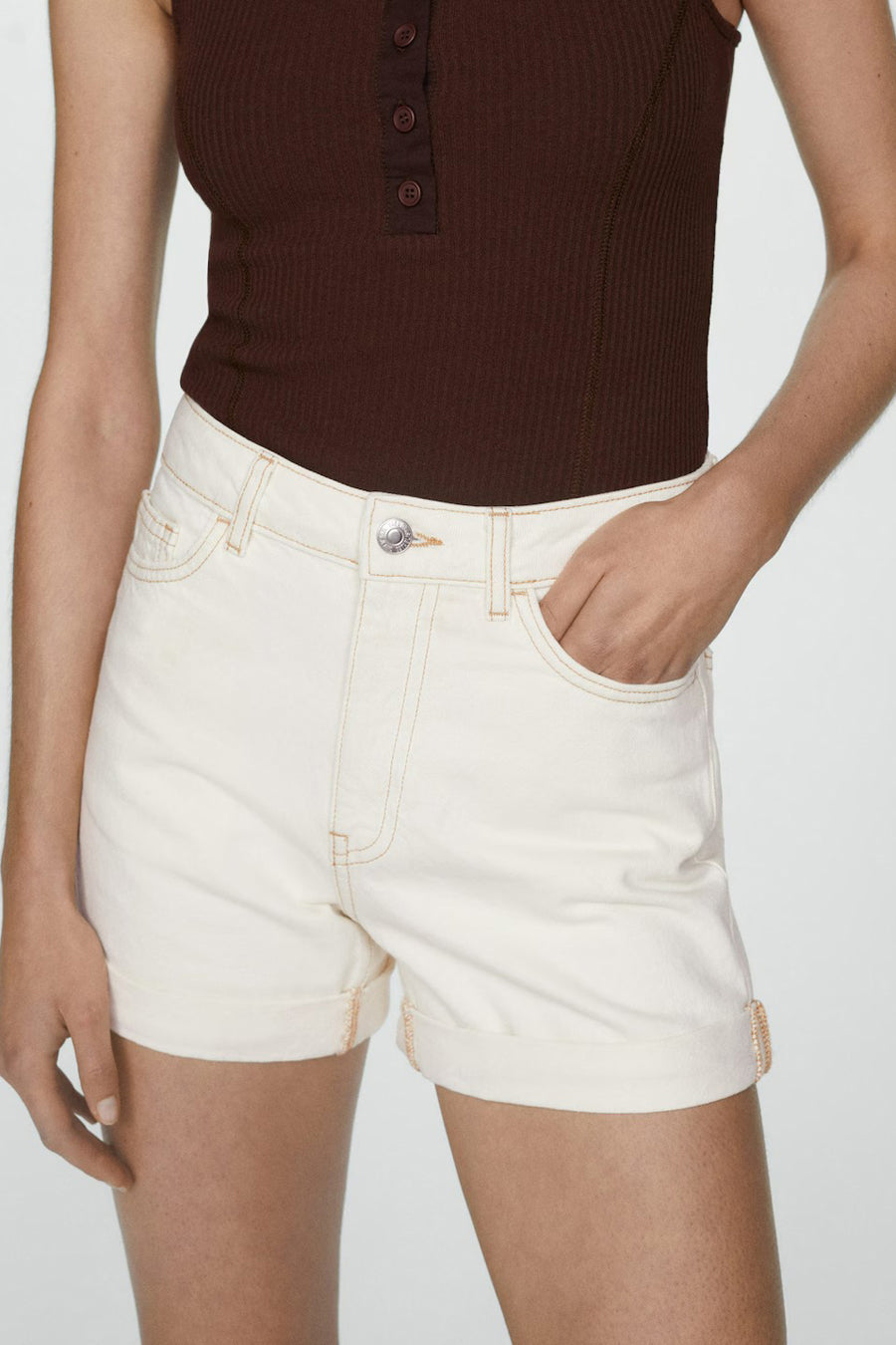 Short Beige - Mango