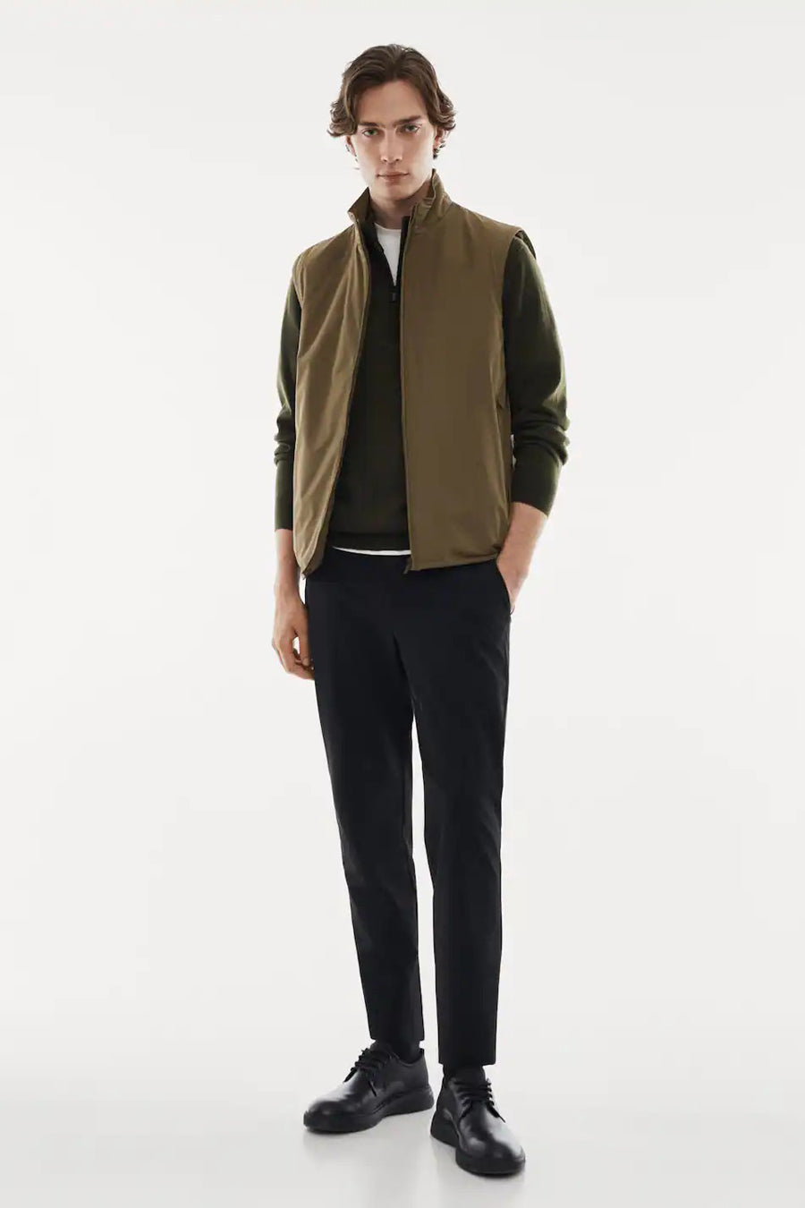 Bodywarmer Groen - Mango