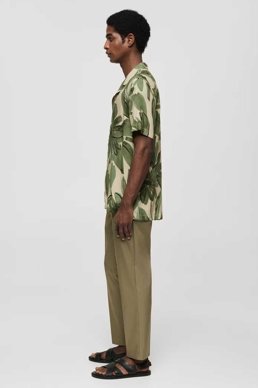 Hemd (korte mouwen) Groen - Mango