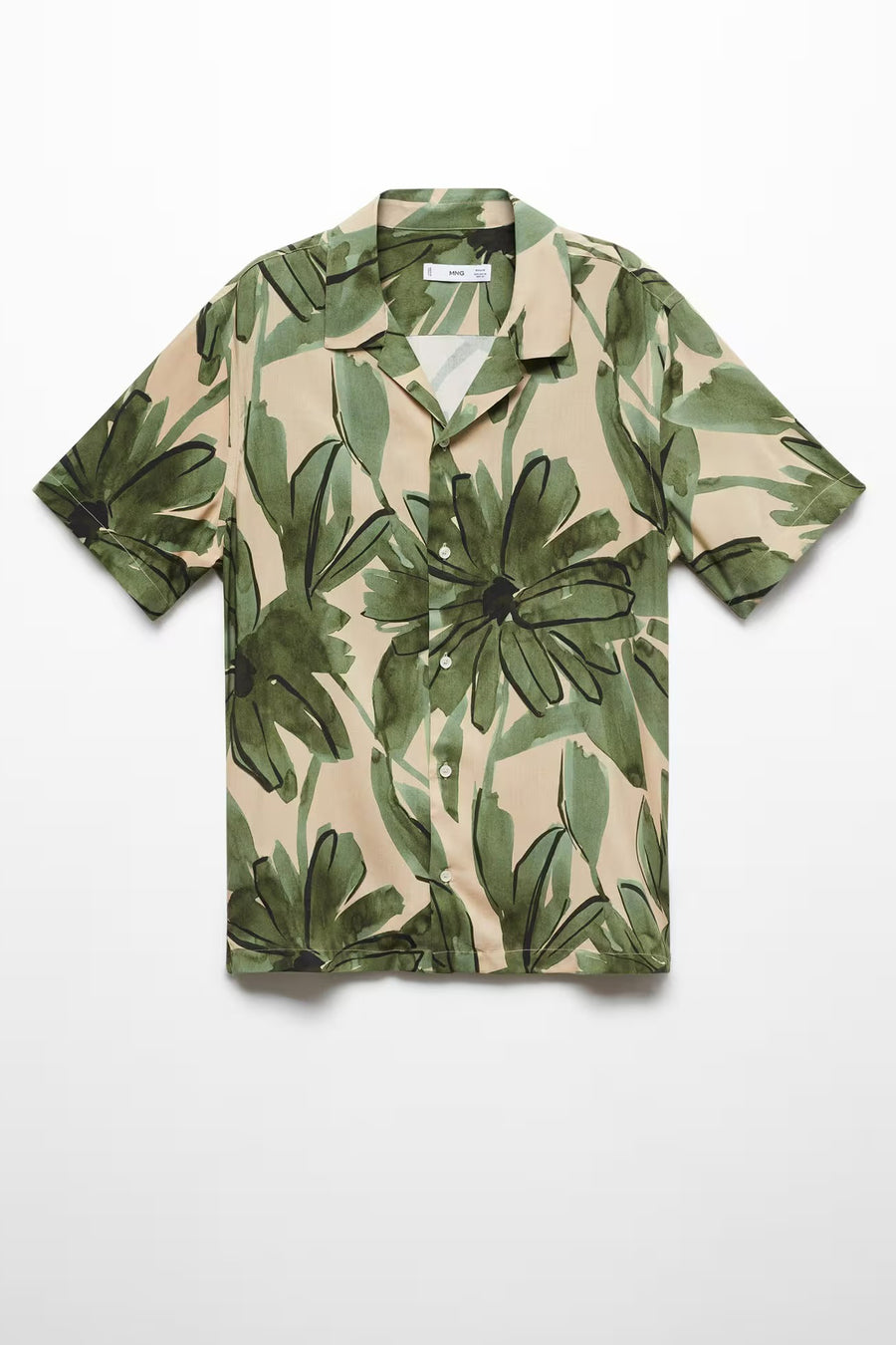 Hemd (korte mouwen) Groen - Mango