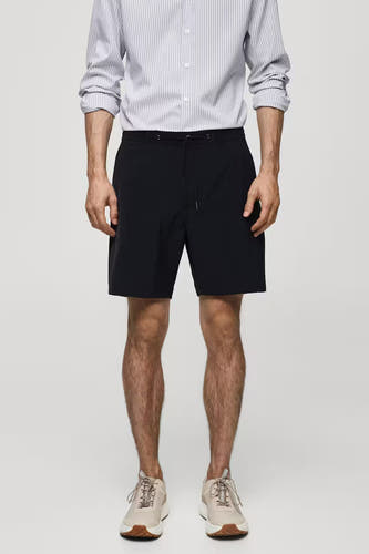 Short Blauw - Mango