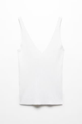Tanktop Ecru - Mango