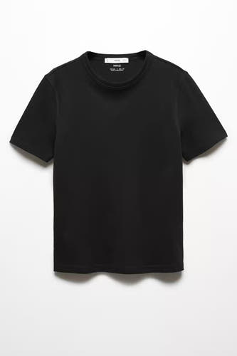 Top (korte mouwen) Zwart - Mango