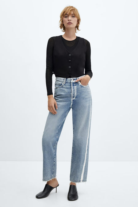 Jeans straight Denim - Mango