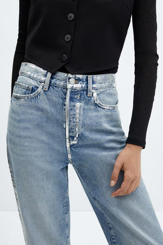 Jeans straight Denim - Mango