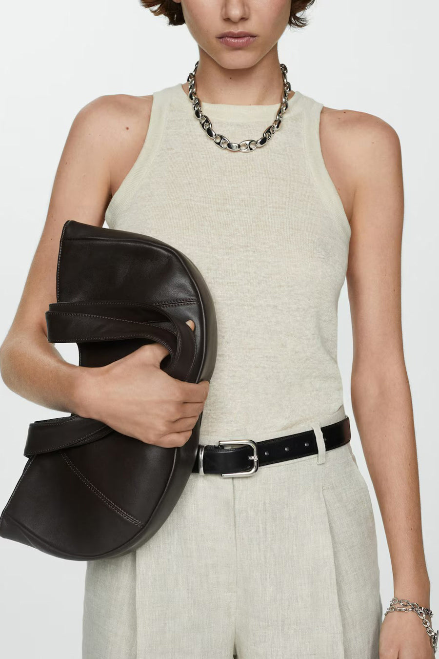 Tanktop Beige - Mango