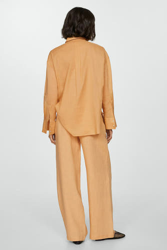 Kostuumbroeken Oranje - Mango