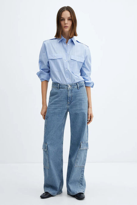Jeans straight Denim - Mango