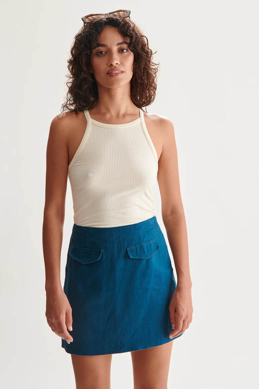 Rok (kort) Blauw - 24 colours GmbH