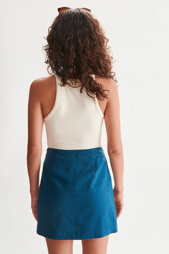 Rok (kort) Blauw - 24 colours GmbH