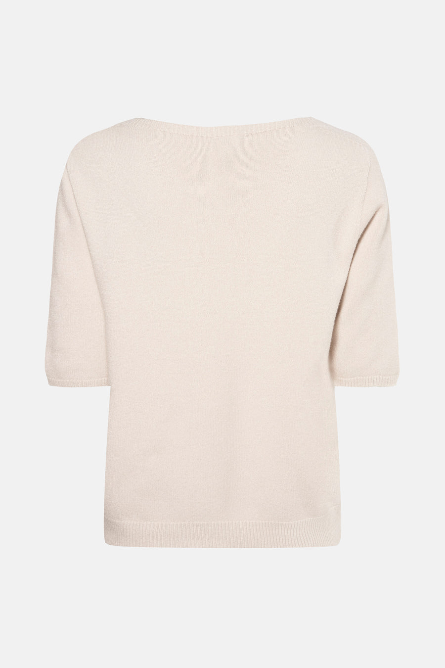 Trui met ronde hals Beige - Terra di Siena