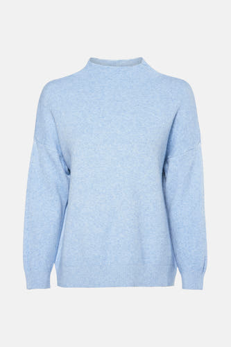 Trui met ronde hals Blauw - Terra di Siena
