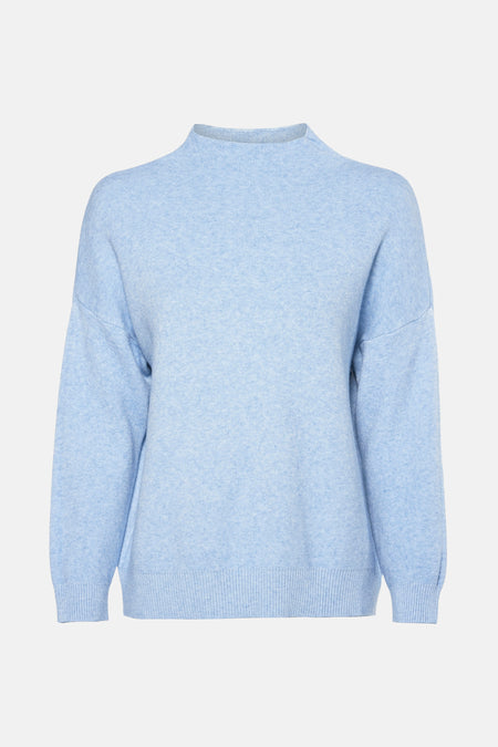Trui met ronde hals Blauw - Terra di Siena