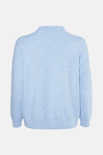 Trui met ronde hals Blauw - Terra di Siena