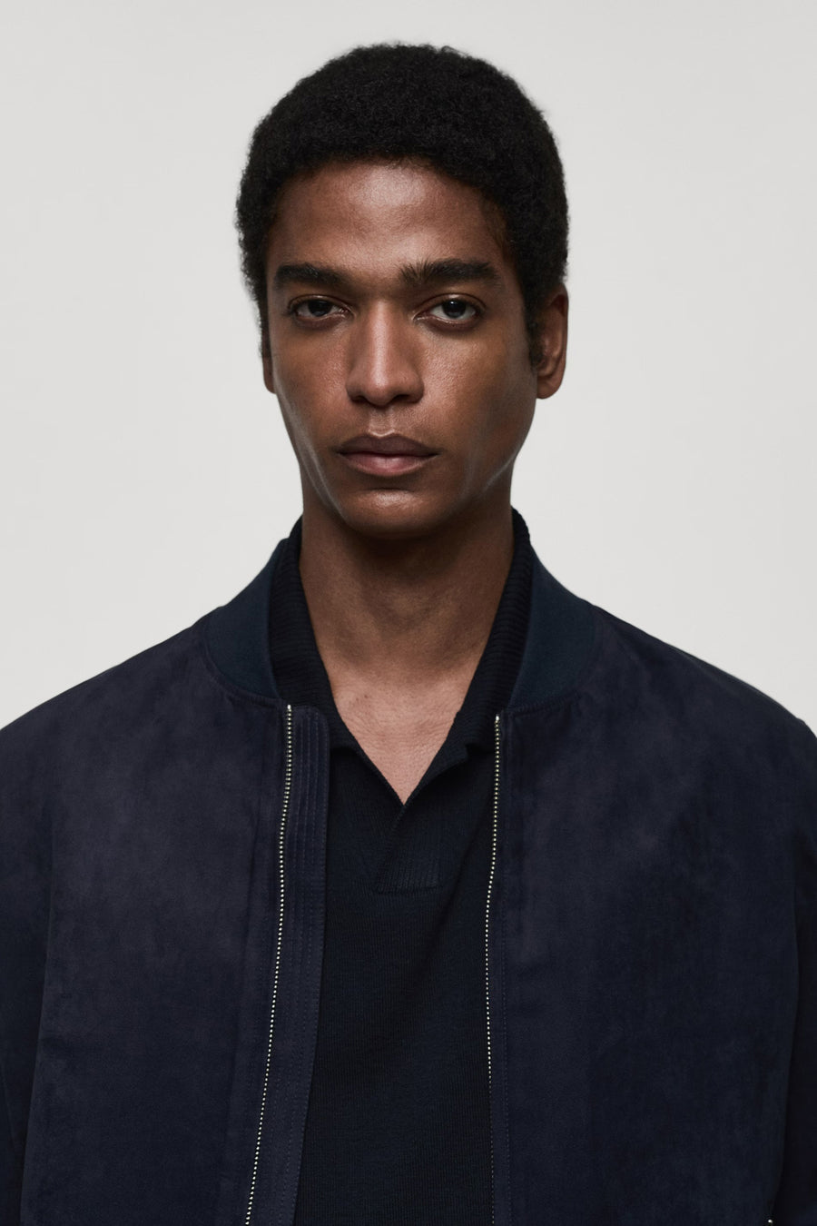Jas (kort) Blauw - Mango