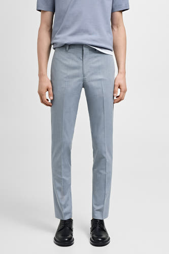 Kostuumbroek Blauw - Mango