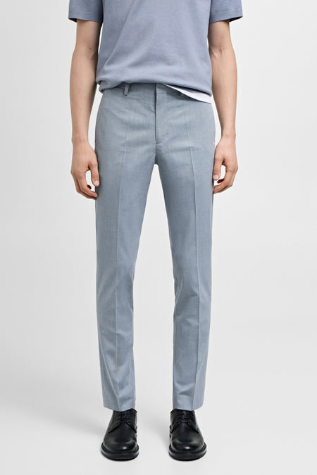 Kostuumbroek Blauw - Mango