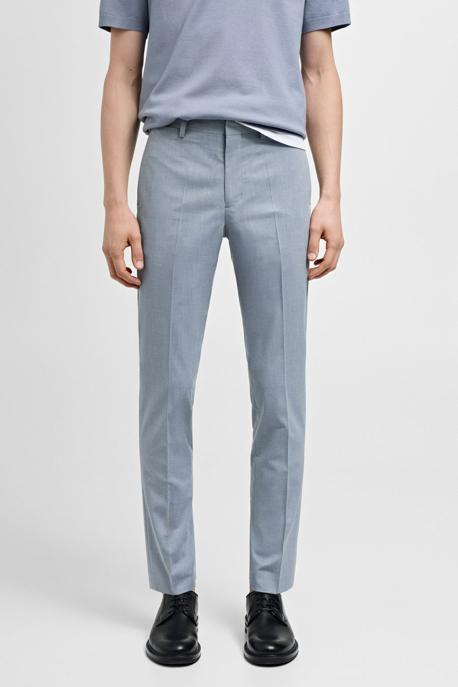 Kostuumbroek Blauw - Mango