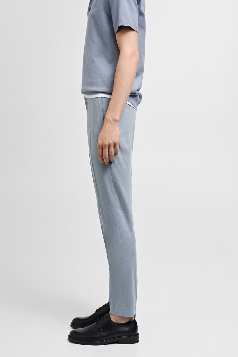 Kostuumbroek Blauw - Mango