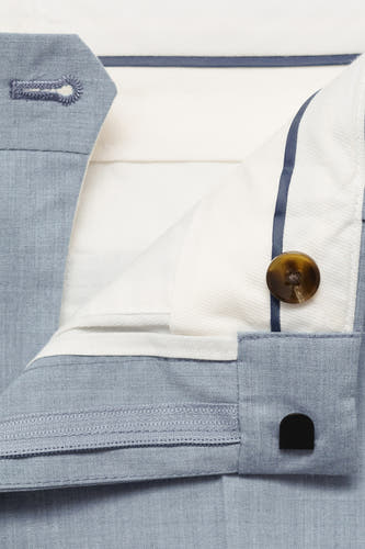 Kostuumbroek Blauw - Mango