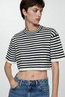 Trui met ronde hals Blauw - Mango