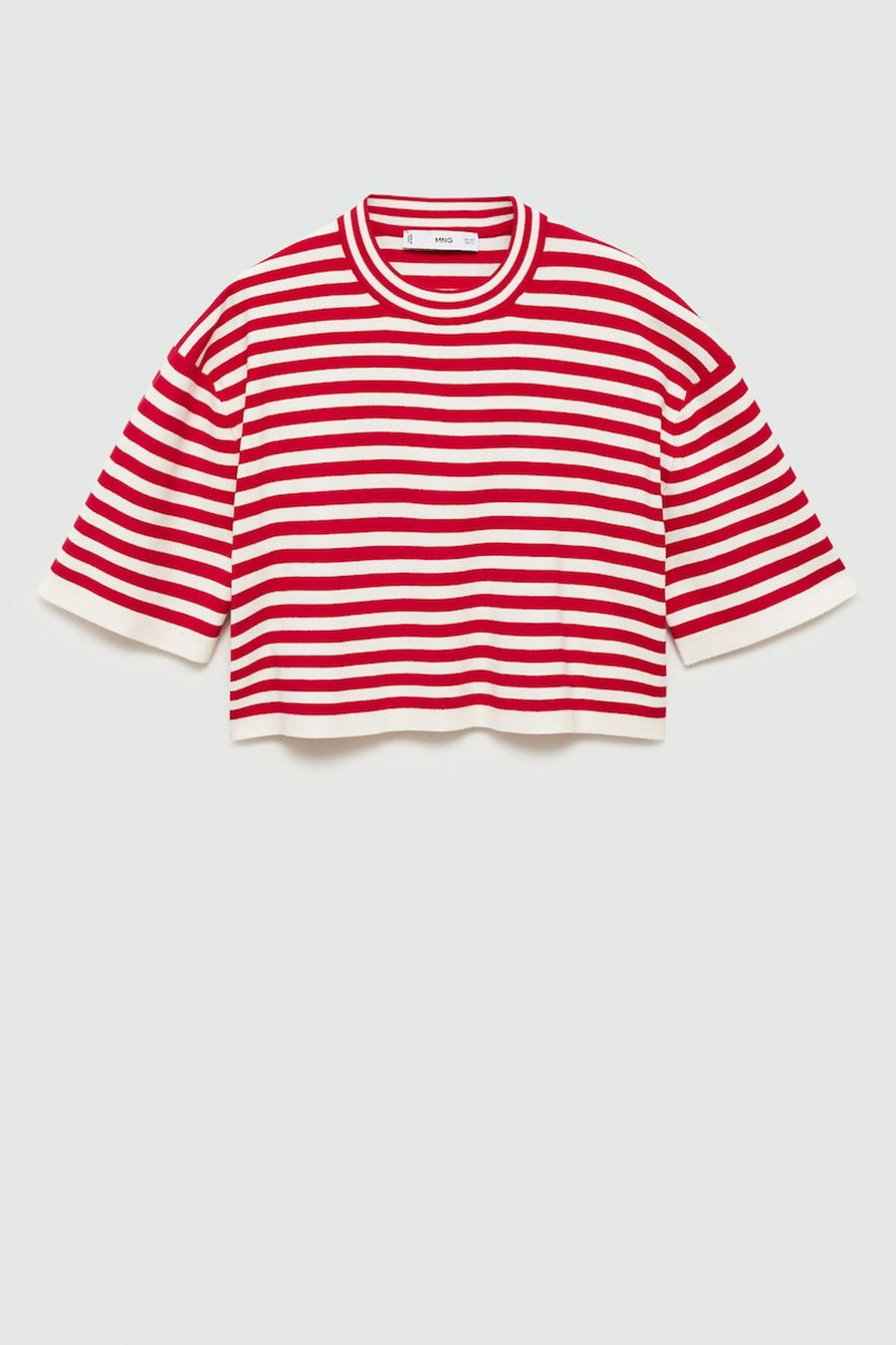 Trui met ronde hals Rood - Mango